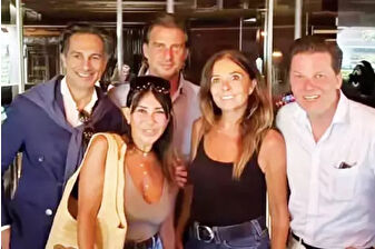 Suzan Sabancı dostlarıyla Bebek Otel'de buluştu