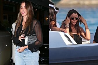 Sofía Vergara, Ibiza'da güneşlenirken görüntülendi