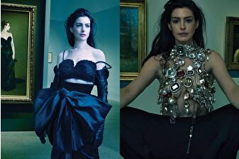 Anne Hathaway, Vogue'un kapak fotoğrafında yer aldı