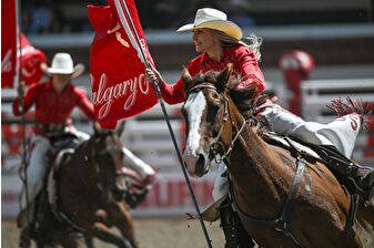 ‘Dünyanın En Büyük Açık Hava Gösterisi' olan Calgary Stampede başladı