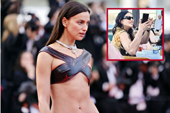 Ünlü Rus Model Irina Shayk Kuruçeşme'de görüntülendi