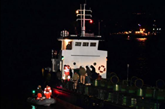 Kaçak yolla bindikleri gemiyle yurt dışına çıkmak isteyen 3 kişi Çanakkale Boğazı'nda yakalandı