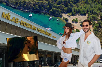 Hande Erçel ile Hakan Sabancı arasında patlayan dizi krizi tatlıya bağlandı, ikili tatil için Bodrum’a gitti