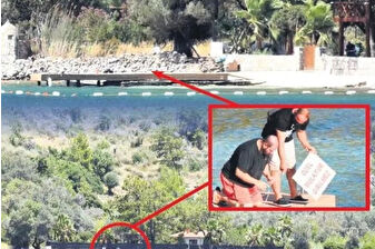 Şahan’ın Marmaris’teki iskelesi yıkıldı