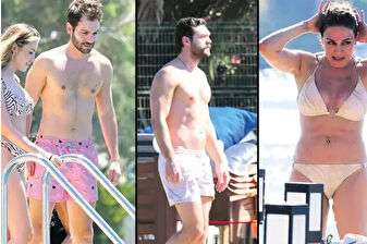 Bodrum plajlarında ‘ünlüler geçidi’