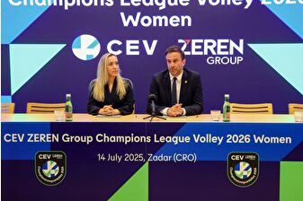 Zeren Group, CEV Kadınlar Şampiyonlar Ligi'nin isim sponsoru oldu