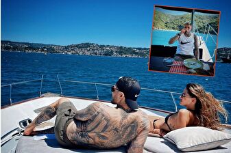 Icardi'den çay ve China Suarez keyfi