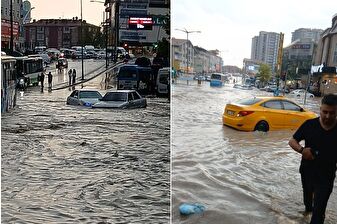 Ankara'da sağanak etkili oldu, evleri su bastı araçlar sürüklendi