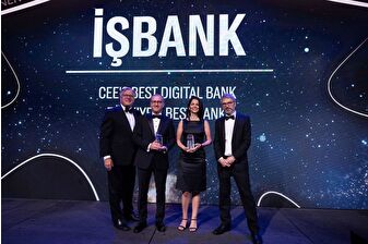 İş Bankası’na Orta ve Doğu Avrupa’nın en iyi dijital bankası ödülü