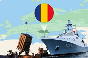 Türk Donanması'ndan TCG Akhisar (P-1220) korvetini satın alacağını açıklayan Romanya, ikinci adım olarak İsrail'den demir kubbe sistemi satın alıyor