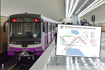 Bakü Metrosu'nun genişletilmesi için Yüksel Proje ile 20,8 milyon dolarlık anlaşma imzalandı