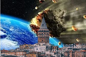 Galata Kulesi büyüklüğündeki bir asteroit, saatte 47 bin mil hızla dünyaya doğru ilerliyor
