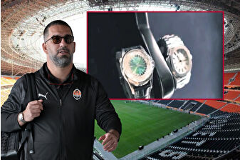 Arda Turan, Shakhtar Donetsk’ten ilk maaşıyla 60 bin euro değerinde ‘başkanların saati’ni aldı
