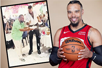 NBA yıldızı Brooks'un Bodrum'da tabaklı eğlencesi