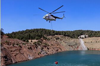 Bursa'nın Orhaneli-Harmancık hattındaki orman yangını 4'üncü gününde: Havadan ve karadan müdahale sürüyor