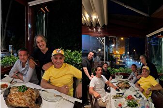 Fenerbahçe Başkanı Ali Koç, Balıkçı Kahraman’da kalkan balığı yedi