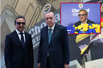 Fenerbahçe'ye sponsorluğa bugün imza atan Chobani'nin patronu Hamdi Ulukaya, dün Cumhurbaşkanı Erdoğan tarafından kabul edildi