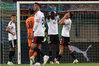 Beşiktaş, Shakhtar Donetsk'e deplasmanda yenilerek Avrupa Ligi'ne veda etti