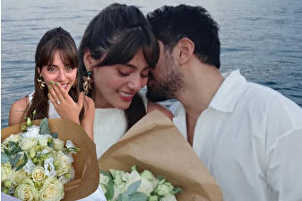 Sıla Türkoğlu’na sevgilisi Ata Ayyıldız’dan İtalya’da romantik evlilik teklifi