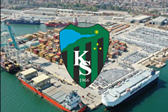 Safiport, 100 milyon TL'lik bedelle Kocaelispor'a forma göğüs sponsoru oldu