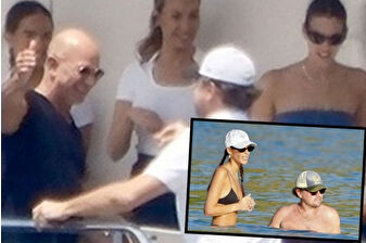 Jeff Bezos - Lauren Sanchez Bezos çifti, Koru'da Leonardo DiCaprio ve nişanlısını ağırladı