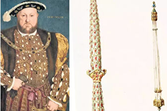 İngiltere kralı VIII. Henry’ye ait olduğu düşünülen Osmanlı yapımı kayıp hançer, Londra’daki sergide ziyaretçilerle buluşuyor