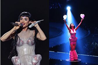 Katy Perry, bir hayranı sahnede bayılınca iyileşene kadar başında bekledi