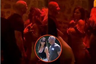 Lauren Sánchez, Ibiza'daki bir gece kulübünde Jeff Bezos'la dans ederken görüldü