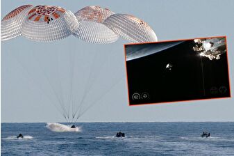 Uzayda 9 ay mahsur kalan astronotların yerine giden NASA ekibi 5 ay sonra dünyaya döndü