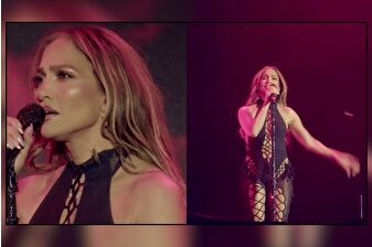 Jennifer Lopez'e Kazakistan konseri sırasında çekirge kondu