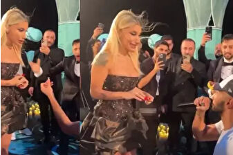 İrem Derici beklediği evlilik teklifini düğünde aldı