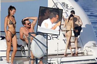 Leonardo DiCaprio, 27 yaşındaki sevgilisi Vittoria Cerretti ile ilk kez herkesin önünde öpüşürken görüntülendi