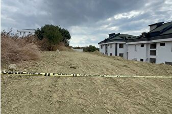Villa inşaatında gömülü ceset bulundu