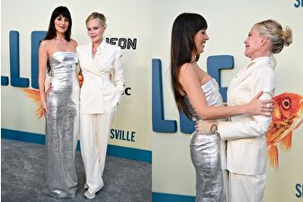Dakota Johnson ve annesi Melanie Griffith, Splitsville filminin galasında
