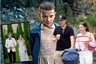 ‘Stranger Things’ dizisinin yıldızı Millie Bobby Brown ve eşi evlat edindi