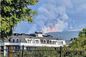 Denizli’de orman yangını başladı