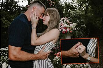 Pop yıldızı Taylor Swift ile Amerikan futbolu yıldızı Travis Kelce nişanlandı