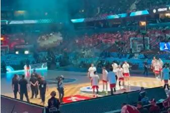 A Milli Erkek Basketbol Takımı, Letonya karşısında ilk maçında