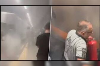Yenikapı metrosunda panik: Balatalar yandı vatandaş kaçıştı