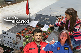 Soma maden faciasında babasını kaybeden Betül Yüksel, babasının mezarında verdiği sözü Selçuk Bayraktar'ın desteğiyle tuttu