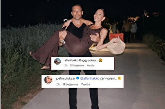 Allan Hakko ve Pelin Uluksar çiftinin 'buggy' romantizmi