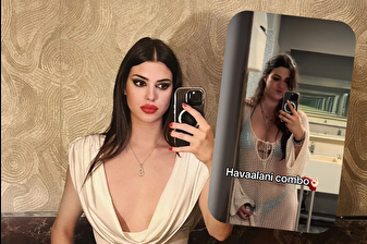 Derin Talu havalimanına bikiniyle geldi: Üstümü değiştirmeyi unuttum