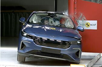 Togg'un 5 yıldız aldığı Euro NCAP çarpışma testi yayımlandı