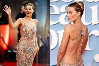 Margot Robbie, 'A Big Bold Beautiful Journey' galasında Armani Privé elbisesiyle göz kamaştırdı