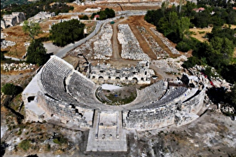  UNESCO Dünya Kültürel Mirası Geçici Listesi’nde  yer alan Tlos Antik Kenti'ndeki stadyum restore ediliyor