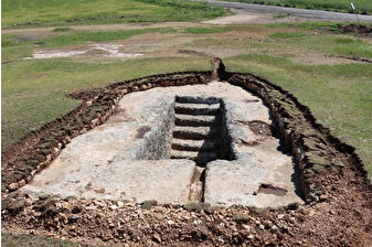 Adıyaman'daki Tharsa Antik Kenti'nde 8 oda mezarı bulundu