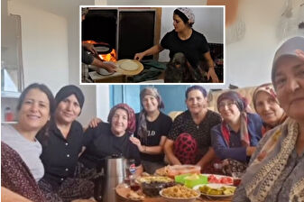 Elif Boyner köyde bazlama açtı