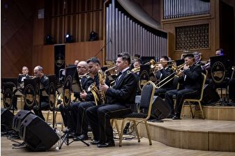 Ankara Kültür Yolu Festivali'nde Türk Armoni Yıldızları Orkestrası sahne aldı