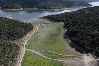 İstanbul'a su sağlayan barajlardaki doluluk oranı yüzde 29,87 olarak ölçüldü