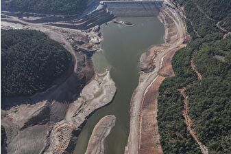 Bursa'nın ana su kaynağı olan barajlarda doluluk oranı yüzde 2.33'e indi